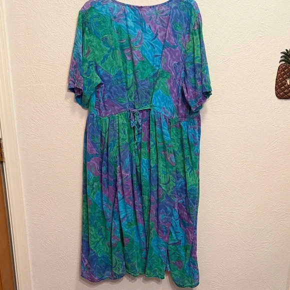 ☔️☔️☔️BOGOHO☔️☔️☔️Colorful Women's Dress-2-XL - Picture 8 of 10